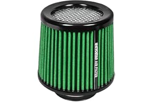 Kyostar Universal Green 3 Inch 76 mm Air Intake Cone Filter Replacement Quality Dry Air Filter