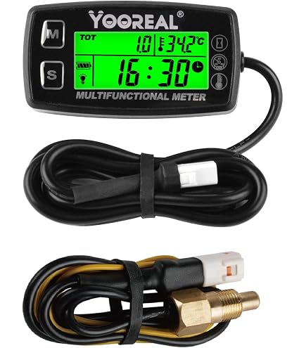 Contaore E Contagiri HM018J – RPM 0-30.000, TOT, SVC, IP68, Per Tosaerba, Moto, ATV E Motoseghe