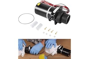 BESTTRUCK 37041-0010 Marine Electric Toilet Macerator Sub Assembly Kit for PAR Electric Marine Toilets Fits for Jabsco 37010-Series 12-Volt