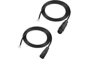 RUNCCI-YUN Connecteur Câble d'extension étanche julet 2pin,pour vélo électrique Prise câble Femelle et mâle,câble Connecteur 2Pin pour éclairage de vélo électrique,projets de vélo DIY