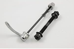 BANKRUPT_BIKE_PARTS QUICK RELEASE FRONT WHEEL CONVERSION KIT AXLE AND SKEWER MTB ROAD SPORTS BIKE