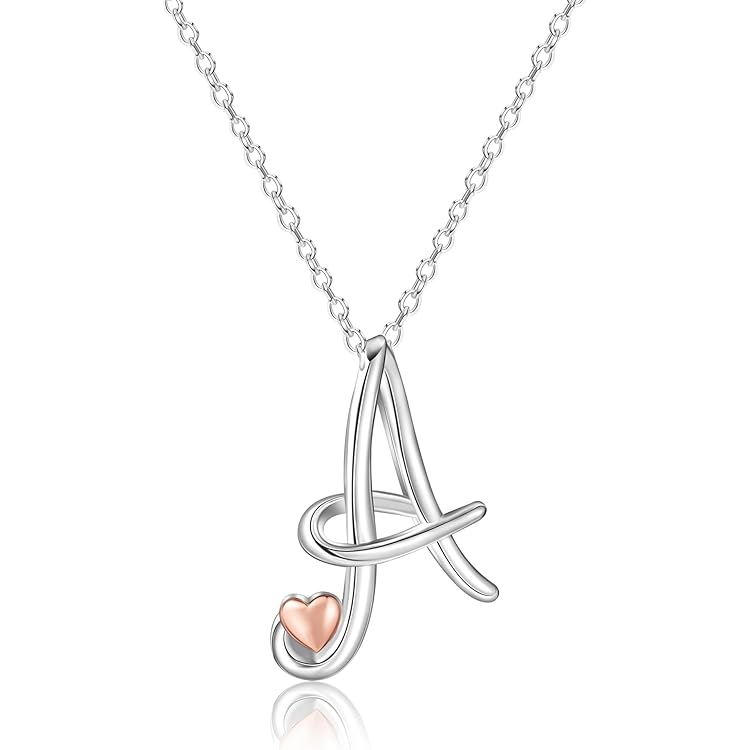 Collier Initiale Argent 925/000 Pendentif Lettre S Sur Fine Chaine