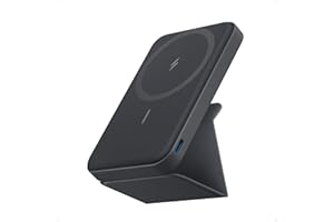 Anker 622 Magnetische Kabellose Powerbank (MagGo), 5000mAh Klappbare Magnetische Powerbank mit USB-C für iPhone 17/16/15/14/13/12, Interstellar