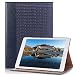 Produktbild iPad Pro 12.9 Hülle, elecfan® Ultra Dünn Leichtgewicht Book Style Flip PU Leder Hülle Tasche Wasserdicht Case Smart Cover mit Ständer / Auto Schlaf Wach Funktion Anti Kratzer Schutzhülle für iPad Pro 12.9 (iPad Pro 12.9, Blau)