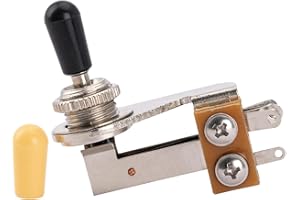 Musiclily Basic Métrique Angle Droit Sélecteur Toggle Switch 3 Positions pour Guitare électrique USA Les Paul Epiphone Les Paul SG ES Style