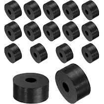 QUARKZMAN 24 Piezas Espaciadores De Goma De 11 Mm OD 5 Mm ID 5 Mm Altura Espaciador Redondo Antivibración Arandelas De Goma Gruesas Para Accesorios De QUARKZMAN 24 Piezas Espaciadores De Goma De 11 Mm OD 5 Mm ID 5 Mm Altura Espaciador Redondo Antivibración Arandelas De Goma Gruesas Para Accesorios De