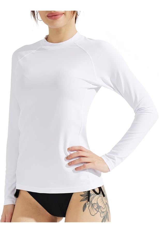 BesserBay Surf-Sash Guards für Damen UV Shirt Bademode Rash Guard