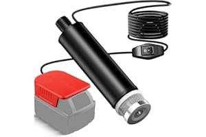 NUOGEDZ Cordless Water Transfer Pump for Milwaukee M18 18V Battery - Ideal for Garden, Camping, and Pool Draining（No Battery