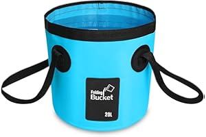 SZKKQKJ faltschüsse,Faltbarer Eimer,Faltschüssel Eimer Outdoor Faltbarer Eimer,Party und Garten,Falteimer aus Langlebigem Planen Gewebe für Camping, Angeln