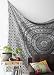 Produktbild Black and White Tapestries Elephant Mandala Hippie Tapestry Indian Traditional Throw Beach Throw Wall Art College Dorm Bohemian Wall Hanging Boho Twin Bedspread by Bohomandala