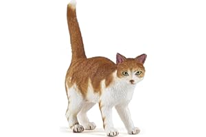 Papo- Gato pelirrojo Figura, Color Rojo (2054031.0)