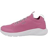 Geox Mädchen Sneaker J Mawazy Girl B – Atmungsaktiv, Synthetik, Flache Sohle, Normale Weite
