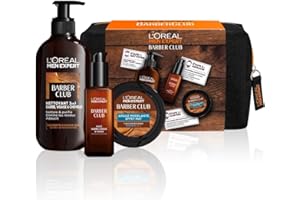 L'Oréal Men Expert Trousse Cadeau Barber Club Routine Soin Barbe et Visage -3 produits
