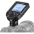 NEEWER Upgraded QPRO-S TTL Wireless Flash Trigger Compatible with Sony 1/8000s HSS Large Screen Slanted Design 5 Group 9 Customizable Functions for Q4 Q3 Z1 Z760 NW420 S101-300W PRO/400W PRO