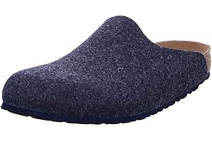 Birkenstock Amsterdam Uomo Pantofole Blu