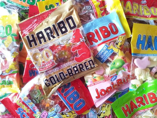 Haribo 8Kg. Überraschungspaket mit Lakritz (40 x 200g. Tüten)