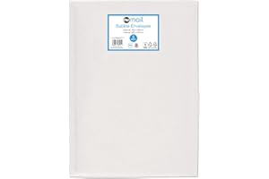 nu: Mail Padded Bubble Envelope Large | 3 Pack | Protective Packaging | Eco-Friendly | Superior Cushioning for Shipping & Moving