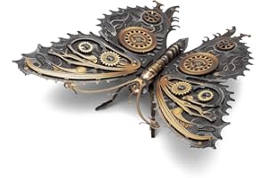 Metal Earth Kit de modélisme papillon 3D en métal steampunk