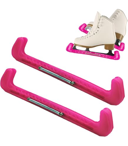 Produktbild von Kufenschoner Angebot Universal Kufenschoner Für Schlittschuhe (1 Paar) | Verstellbarer Schutz Für Eishockey & Eiskunstlauf | Schwarz Kufenschoner Eishockey