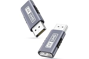 BRV Explorer DisplayPort auf HDMI Adapter 4K (2-Pack), Unidirektional DP PC auf HDM I Monitor, UHD 2K@120Hz, 4K@30Hz DP Stecker zu HDMI Buchse Kompatibel für Desktop/Laptop, Lenovo, HP, Dell, AMD usw