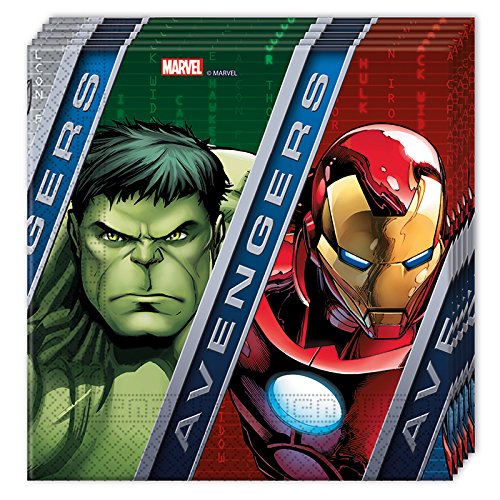 MARVEL’s Avengers Power PartyBox – für Mottoparty & Geburtstag Party Set - 3