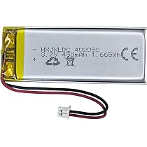 4 Batterie LiPo 3.7V 1000mAh 1S 3C Con Connettore JST Per RC E Dispositivi Elettronici
