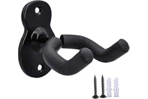 Sound Harbor Black Metal Guitar Wall Mount - GH02