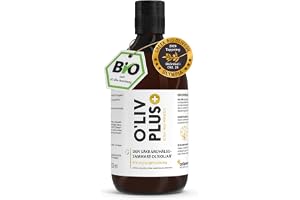 Ekologisk olivolja, 950 mg/kg polyphenoler, O'Liv PLUS, 50 portioner | Ultra High Phenolic, 1 matsked hälsovärde dagligen, sänker kolesterol, extra jungfru, kallpressad, Koroneiki-oliver