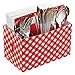 Produktbild erdbeerloft Tisch Dekoration Besteckkorb - Picknick - 1 Stück, 19 x 11,4 x 17,7cm, Rot