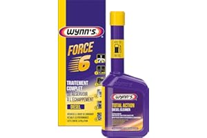 WYNN'S Wynn’s Force 6 Diesel - Traitement complet des Performances Moteur Diesel - Nettoyage Circuit d’Alimentation et Optimisation de la Consommation de Carburant - 325 ml