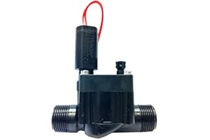 HUNTER INDUSTRIES Hunter PGV-100-MM-B Electrovanne à boisseau sphérique avec filetage extérieur 1" (AG x AG) sans régulation du débit)