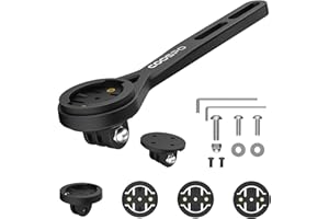 CooSpo Bike Computer Mount, Quick Release Mount for Garmin, Wahoo, Bryton, CooSpo Bike Computer, Out Front Cycling Computer Extended Mount