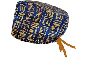 Robin Hat - Calot Chirurgien Femme et Homme | Cheveux Longs | Confortable, Ajustable, Respirant | 100% Coton Biodégradable | Soins de Santé, Médecins, Infirmiere, Dentiste | Taille Unique, Narmer