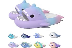 YImoomus Sharklas Originales NiñO, Sharky Chanclas Suela Gruesa Antideslizante, Sharklas Niña Tiburón Verano Zapatillas