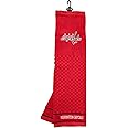 Team Golf NHL Embroidered Golf Towel, Checkered Scrubber Design, Embroidered Logo