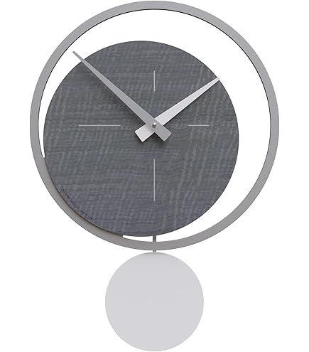 Orologio grande da parete moderno caffelatte - 4C4D Orologio grande da parete moderno caffelatte - 4C4D