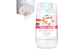 VIVIDYE Xanthan Gum Pulver 227g - Lebensmittelqualität Xanthan für Herstellen von Speiseeis, Kuchen, Saucen, Suppen, Joghurt und Mehr, Glutenfreier Bindemittel, Vegetarier