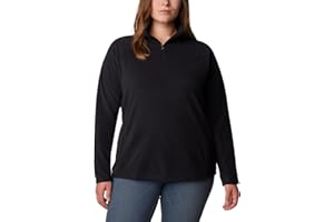 Columbia Glacial IV, Maglione in pile con cerniera a mezza lunghezza, Donna, Rosso (Beet Red/Daredevil), Taglia XL