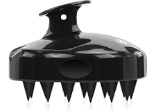 Hair Scalp Massager Shampoo Brush, FReatech [Wet & Dry] Manual Head Scalp Massage Brush, Soft Silicone Bristles Care for The 