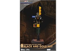 Beast Kingdom - Spider-Man No Way Home DS-102 Black & Gold Suit 6 Statue