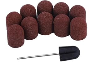 Baverta Sander a Fascia Abrasiva - Utensile Levigatore Chiodo 180 Grit Fine, 10 Pezzi (13 x 19 cm), Compatibile con Legno, Plastica, Compositi