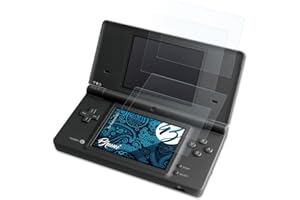 Bruni Schutzfolie kompatibel mit Nintendo DSi Folie, glasklare Displayschutzfolie (2er Set)
