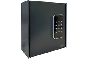 ‎ARREGUI ARREGUI Keypro PLPRO14 Key Cabinet with Electronic Lock and 14 Hooks for Keys, Key Safe with Number Code, Easy Assembly, Key Cabinet with Combination Lock, 22 x 20 x 10 cm, Anthracite