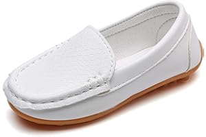 Vorgelen Garçons Chaussure Bateau Cuir Mocassin Enfant Loisirs Confort Chaussures Fille Plates Loafers Mode Princesse Oxford Chaussures
