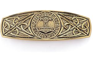 KKJOY Pasadores para el Pelo Mujer de Metal con Nudo Celta, Vintage Pinzas Pelo con Martillo de Thor, Adornos Hair Clips Accesorios Pelo Boda Horquillas para el Pelo Niña