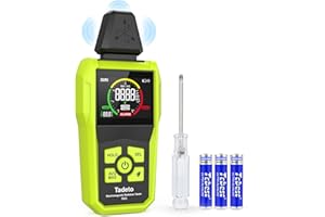 Medidor EMF,Tadeto Detector de Radiación de Campos Electromagnéticos,de Mano con Pantalla de 3 Colores y Alarma Audible，Detección de Campos Eléctricos y Magnéticos