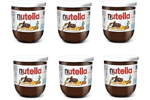 6 x Ferrero Nutella nöthasselnöt choklad 200 g choklad bredbredning