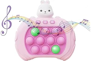 JUNBAOYYDS Console de Jeu Fast Push Bubbles, Jeu de Bulles de poussée Rapide, Mini Jeu de poussée Rapide à la Main, Toys sensoriels Fidget pour l'Autisme pour Les Enfants et Les Adultes (D)
