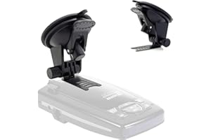 Super Suction Sticky Windshield Suction Cup Mount for Escort Passport 8500X50 8500 9500ix 9500 S55 Solo S3 and Beltronics Radar Detectors by ChargerCity