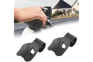 DIFLAX 2 Piezas Asistente del Acelerador Handlebar Grips Soporte para La Muñeca, Universal Reposamuñecas del Acelerador, Agarre del Control de Crucero de Moto, Control de Velocidad de Muñeca de La Ayuda